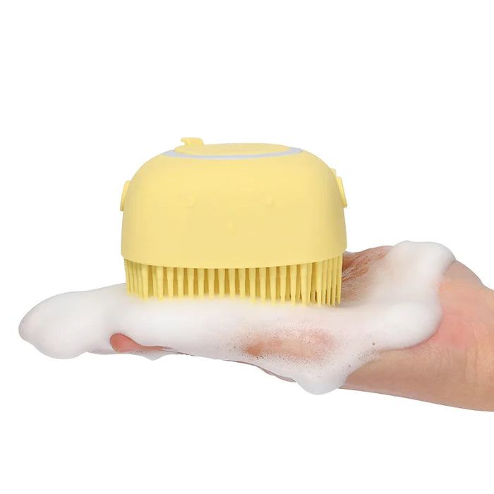 Pet Bath Brush Puppy Big Dog Cat Bath Massage Gloves Brush