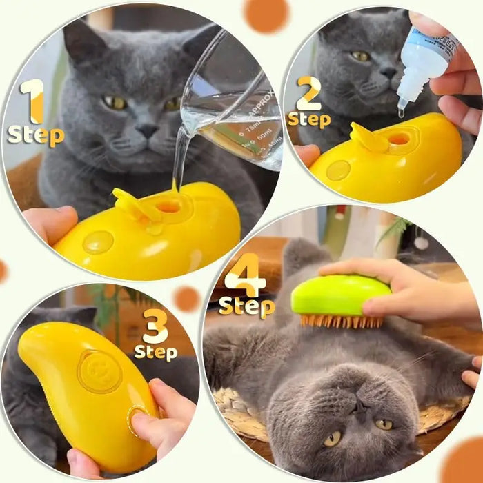 Pet Hair Removal Grooming Brush