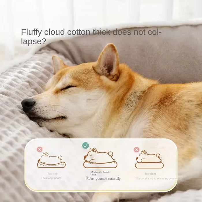 Sleeping Removed Washed Soft pet Cushion