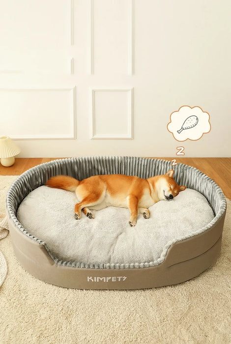 Pet Dog Sleeping Beds Soft Fleece Warm Cat Mat All Seasons