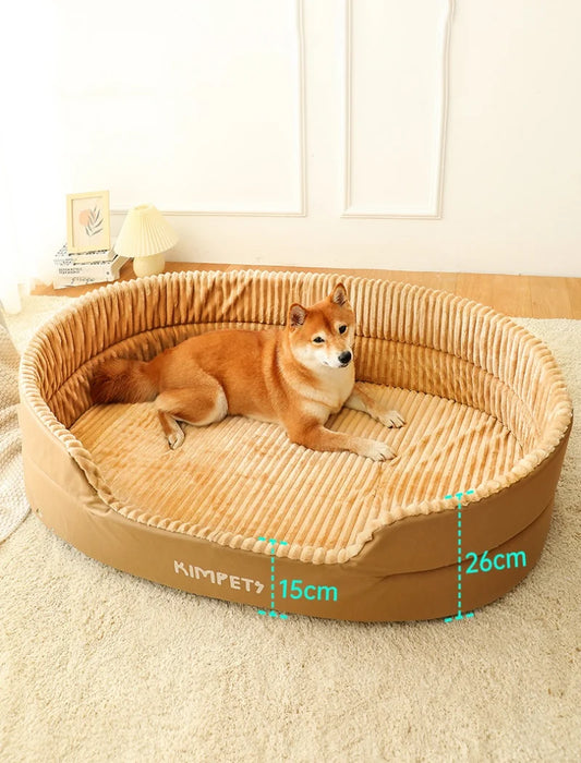 Pet Dog Sleeping Beds Soft Fleece Warm Cat Mat All Seasons