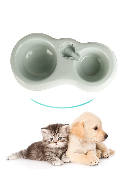 Automatic double Drinking and feeding Pet Bowl