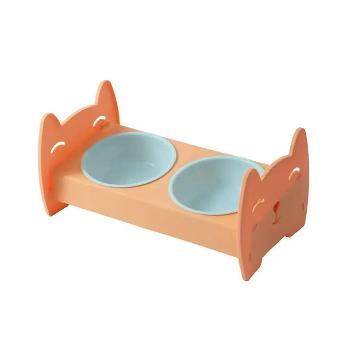 Pets Double Food Feeding Bowl For Cat and Dog