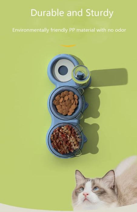 Automatic Feeder Water Dispenser Dog Cat Food Bowl