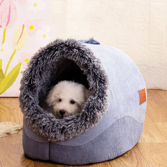 
https://purrfectlypetty.org › products › pet-dog-cat-bearers-nest-plush-bed-semi-enclosed-cat-nest-deep-sleep-comfort-in-winter-cats-bed-little-mat-basket-soft-kennel