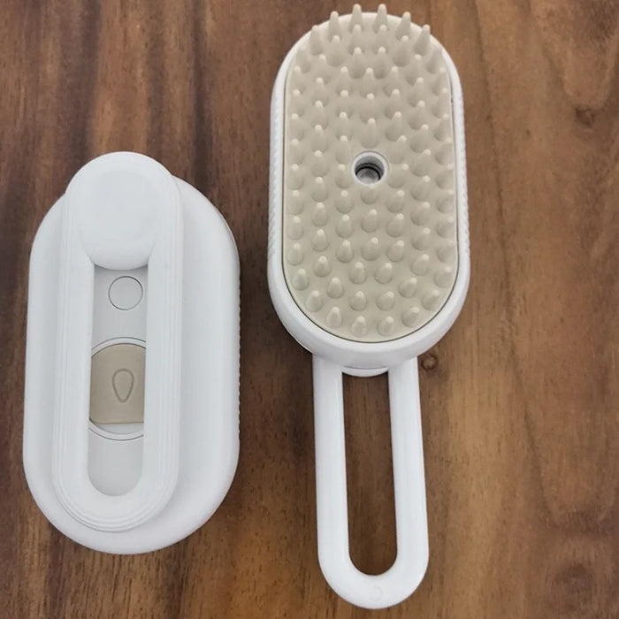 Pet Steam Brush Removes Floating Hair Brush